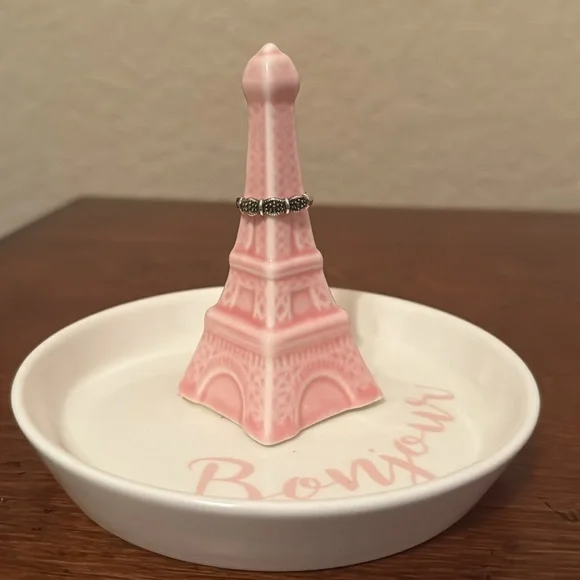 Women's Beautiful Marcasite Sterling Silver Ring Size 7 EUC - Picture 5 of 11